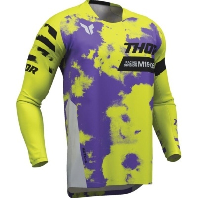 Camisola Thor Launchmode Amarelo Roxo