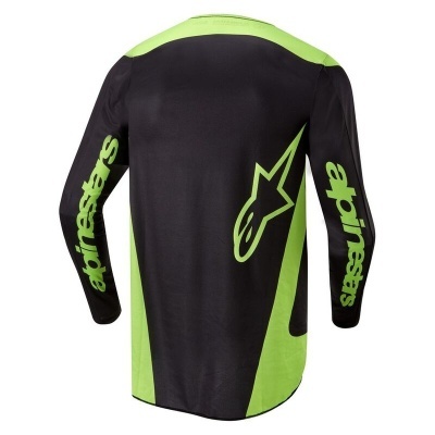 Camisola Alpinestars Fluid Lurv Preto/Amarelo