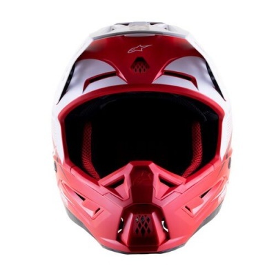 Capacete Alpinestars S-M5 Rayon Vermelho matte