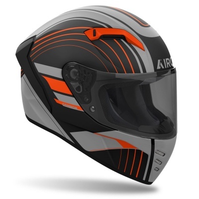 Capacete AIROH CONNOR ACHIEVE Laranja Mate