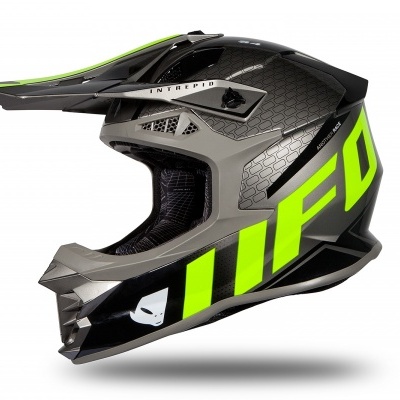 Capacete UFO Interpid Cinza