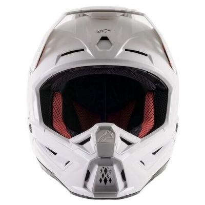 Capacete Alpinestars S-M5 Solid Branco