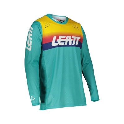 Camisola Leatt Moto 4.5 Lite Turquesa