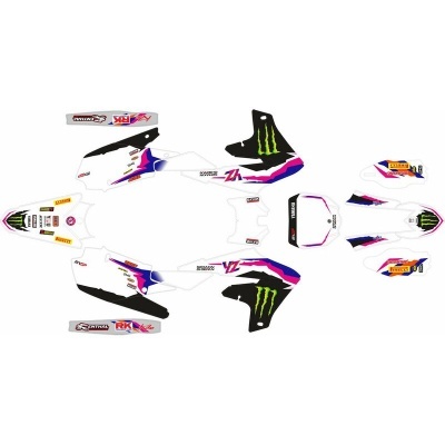 Kit Autocolantes Yamaha YZ 250 F 19-23  50th Anniversary MX GP