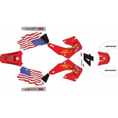 Autocolantes Completo Honda CR 125/250 R 00-01 Carmichael Edition