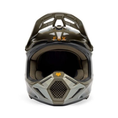 Capacete Fox V3 Fade castanho