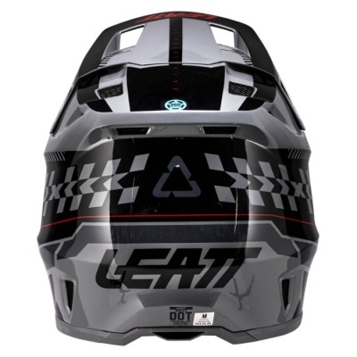 Capacete Leatt 8.5 com oculos cinzento