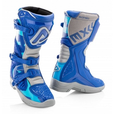 Botas Ifantis Acerbis X-Team Kids Azul