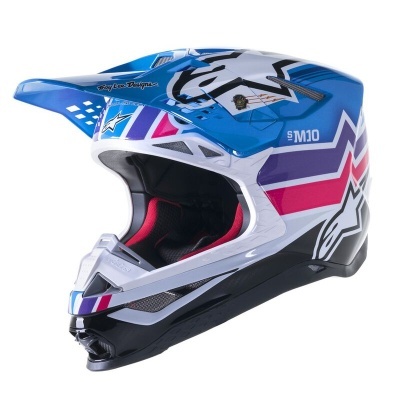 Capacete Alpinestars Supertech S-M10 TLD Edition 23 azul