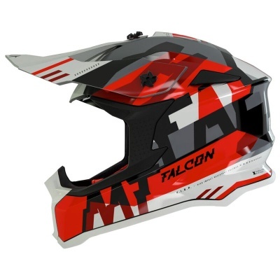 Capacete MT Falcon Arya Vermelho