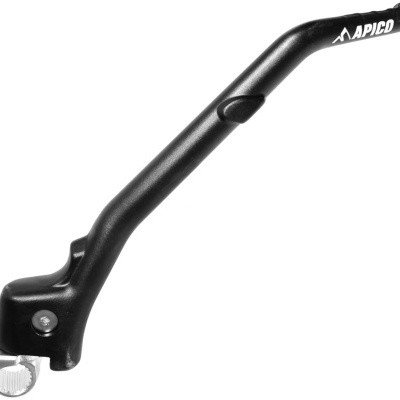 Suporte de descanso para bicicleta preto com texto APICO