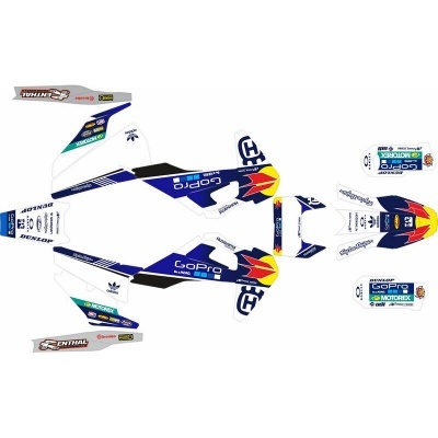 Kit Autocolantes Completo  Go Pro Husqvarna FE/TE 2020