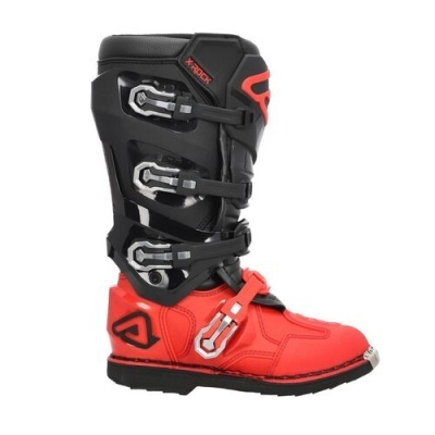 Botas Acerbis X-Rock Preto/Vermelho