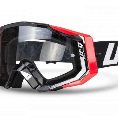 Oculos UFO Mystic Preto Vermelho