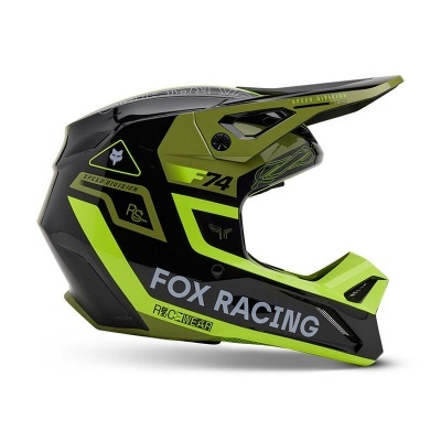 Capacete Fox V1 Race Spec Amarelo