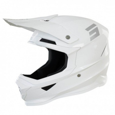 Capacete Shot Furious Solid   Branco