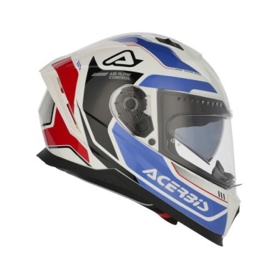 Capacete Acerbis X-WAY Branco Azul
