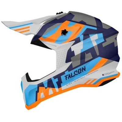 Capacete MT Falcon Arya Azul
