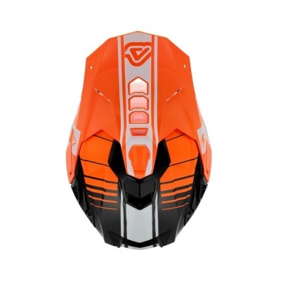 Capacete Acerbis Airstrike-C Carbono Laranja