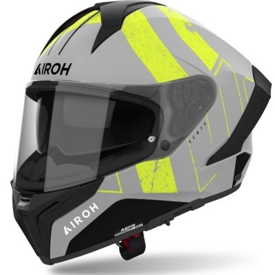 Capacete AIROH MATRYX  SCOPE Amarelo matt