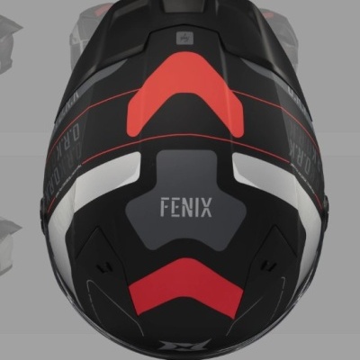 AXXIS FENIX ORK Vermelho