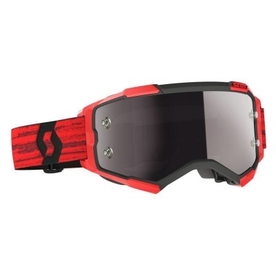 Oculos Scott Fury Vermelho/Prata