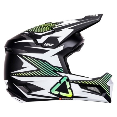 Capacete Leatt 3.5 com oculos Verde