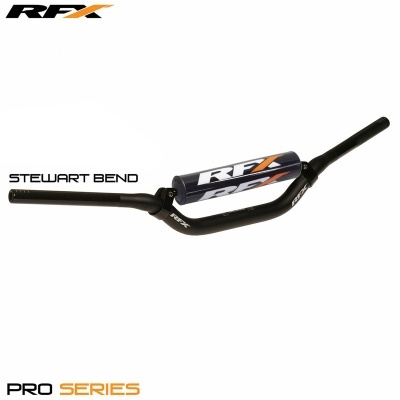 Guiador  RFX Pro 28,6 mm (Crossbrace) (preto) Stewart