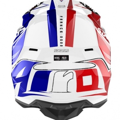Capacete AIROH WRAAP SIX DAYS FRANCE