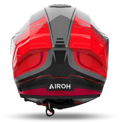 Capacete AIROH MATRYX ROCKET Vermelho Gloss
