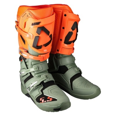 Botas Leatt 5.5 Flexlock Enduro Verde