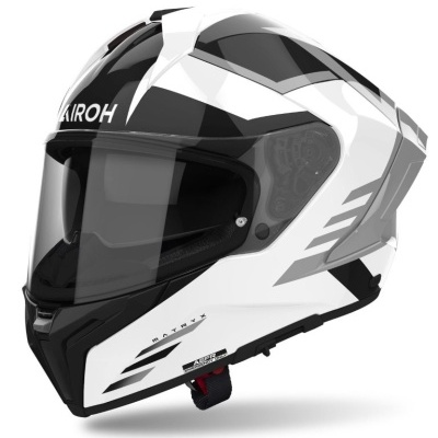 Capacete AIROH MATRYX THRON Branco Gloss