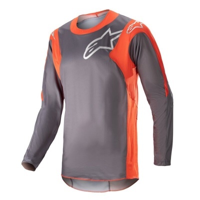 Camisola Alpinestars Racer Hoen Cinza Laranja