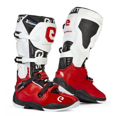 Botas Eleveit X-Legend Branco/Vermelho
