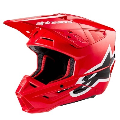 Capacete Alpinestars S-M5 Corp Vermelho