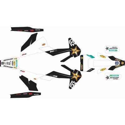 Kit Autocolantes Completo Factory Husqvarna FE/TE 19-21