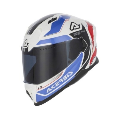 Capacete Acerbis X-WAY Branco Azul