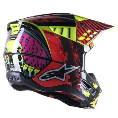 Capacete Alpinestars S-M5 Action Solar Flare