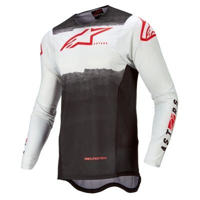 Camisola Alpinestars Supertech Foster Branco/Preto