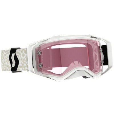 Oculos Scott Prospect Amplifier Branco Preto