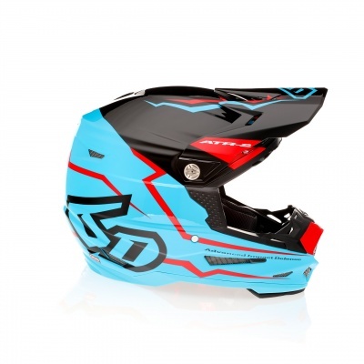 CAPACETE 6D ATR-2 ELEMENT Cyan