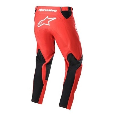 Calças de motociclismo vermelhas e pretas alpinestars