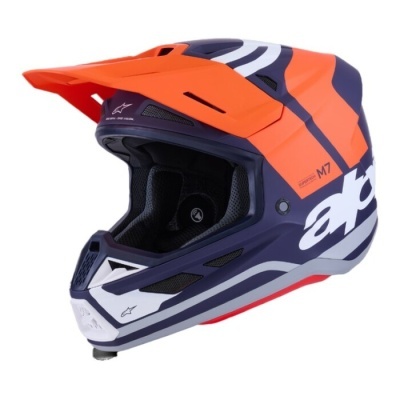 Alpinestars SM7 Core Navy Laranja