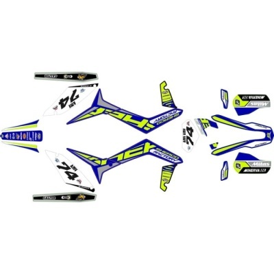 Kit Autocolantes Sherco SE/SE-F 17-18    Factory 2018