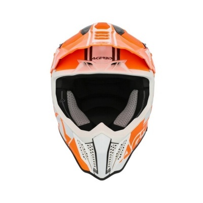 Capacete Acerbis Airstrike-C Carbono Laranja