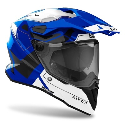 Capacete AIROH COMMANDER 2 REVEAL Azul Gloss