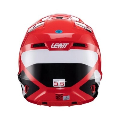 Capacete Leatt 3.5 V24 Com Oculos Vermelho
