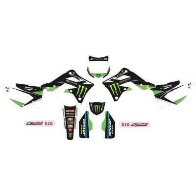 Kit Autocolantes Completo Kawasaki KX 450 F 12-15 Monster