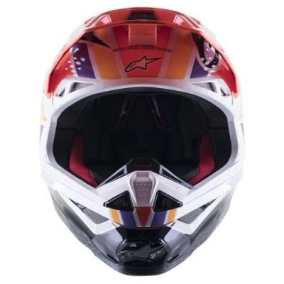 Capacete Alpinestars Supertech S-M10 TLD Edition 23 vermelho