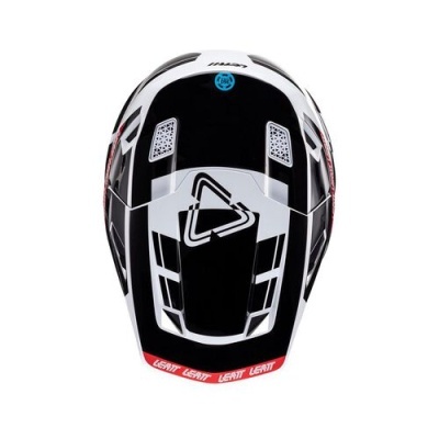 Capacete Leatt 7.5 V24 Com Oculos Preto/Branco
